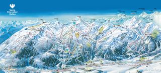 Mappa delle piste Serre Chevalier