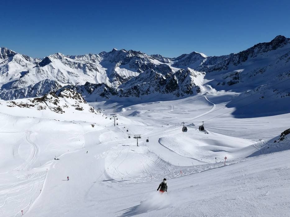 Ledovec Kaunertal
