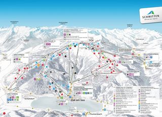 Mappa delle piste Schmittenhöhe - Zell am See