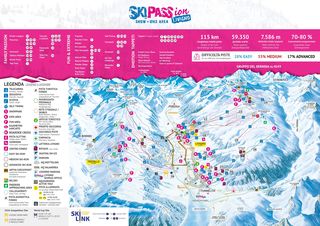 Pistenplan Livigno