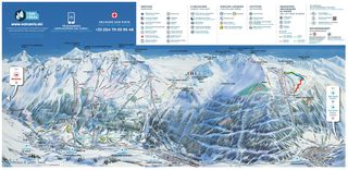 Pistenplan Val Cenis Vanoise