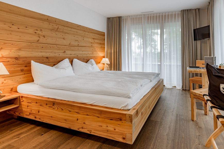 Dvoulůžkov&yacute; pokoj, sprcha/WC (22 - 27 m&sup2;, Haus Las Stailas), P