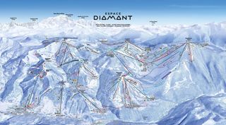 Pistenplan Espace Diamant