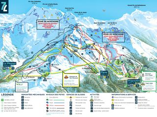 Piste Map Les 7 Laux - Prapoutel/Le Pleynet/Pipay