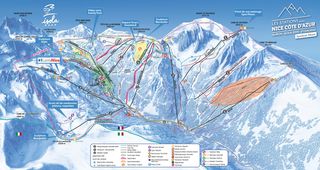 Piste Map Isola 2000