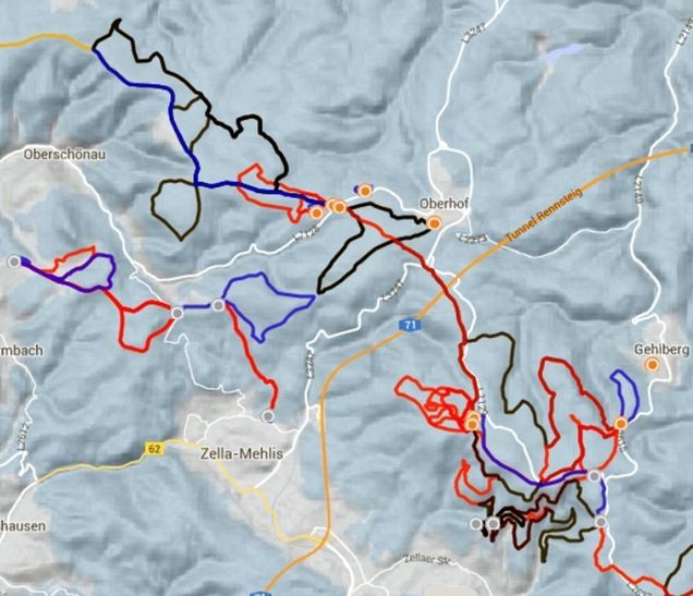 Loipenplan Oberhof