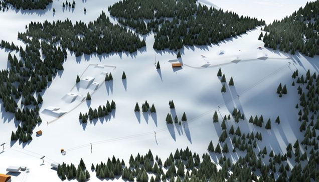 Snowparkplan SkiWelt Wilder Kaiser - Brixental