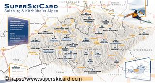 Pisteplan Super Ski Card