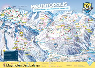 Plan des pistes Mountopolis - Mayrhofen/Hippach