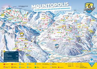 Pistekaart Mountopolis - Mayrhofen/Hippach