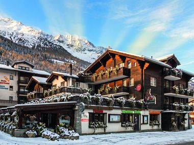 Hotel Bergheimat in Saas-Grund