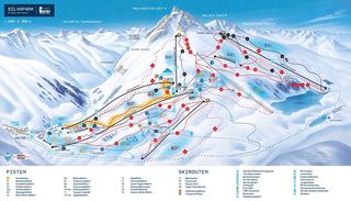 Pistenplan Galtür – Silvapark