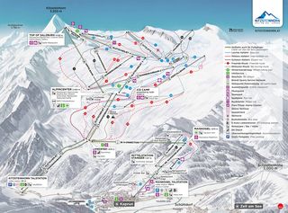 Pistenplan Kitzsteinhorn/Maiskogel – Kaprun