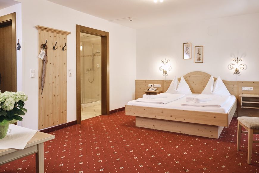 Dvoulůžkov&yacute; pokoj, sprcha/WC (cca 20 m&sup2;, Enzian), P PLUS