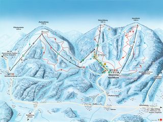 Plan nartostrad Hochficht