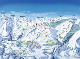 Pistenplan Großglockner-Heiligenblut