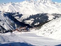 Skigebiet Peisey-Vallandry, Frankreich