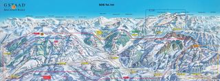 Piste Map Gstaad Mountain Rides