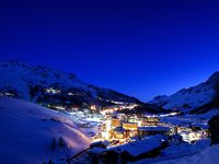 Skigebiet Cervinia, Italien